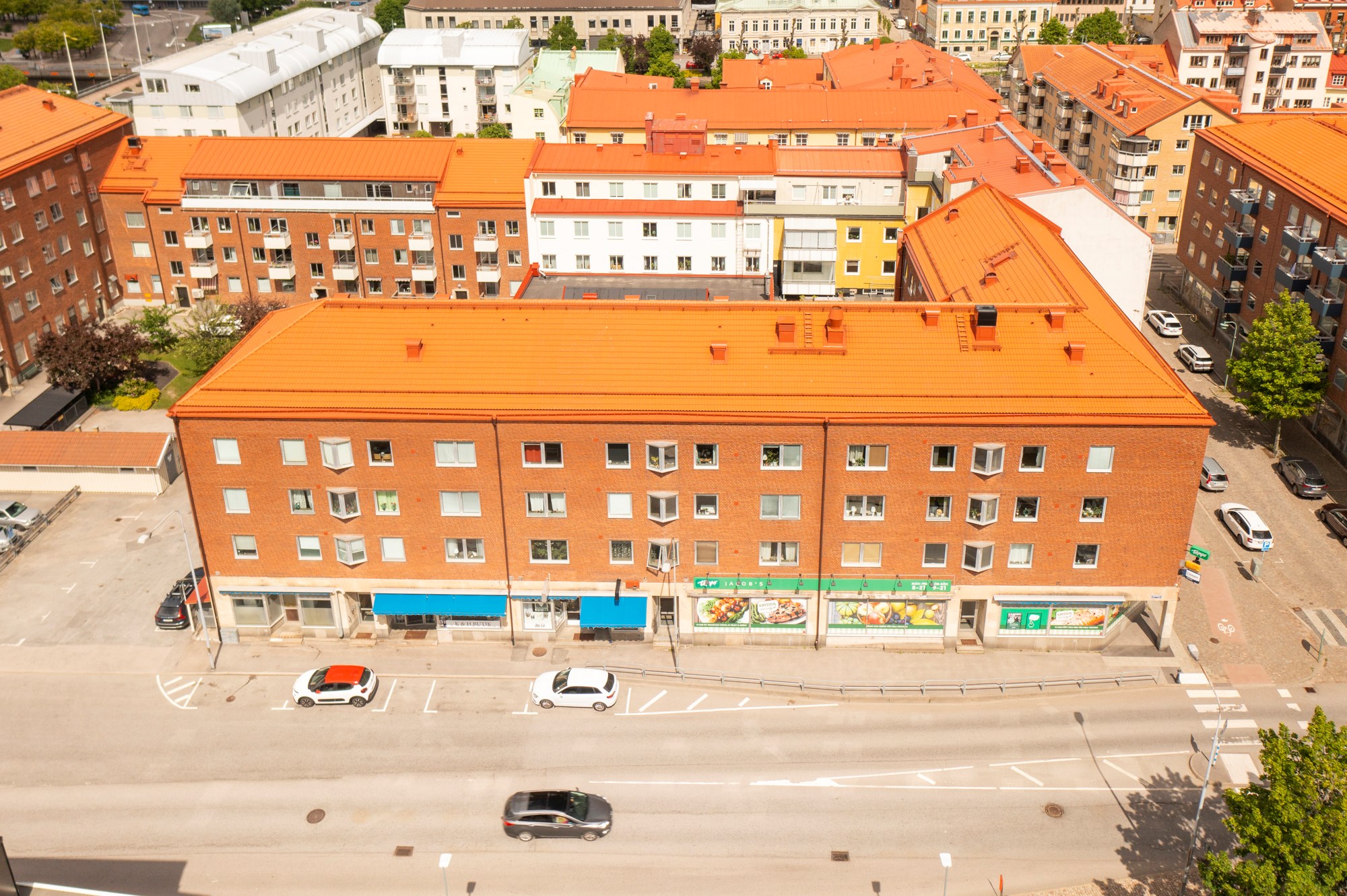 Asplundsgatan 1-3, Södra Drottninggatan 6