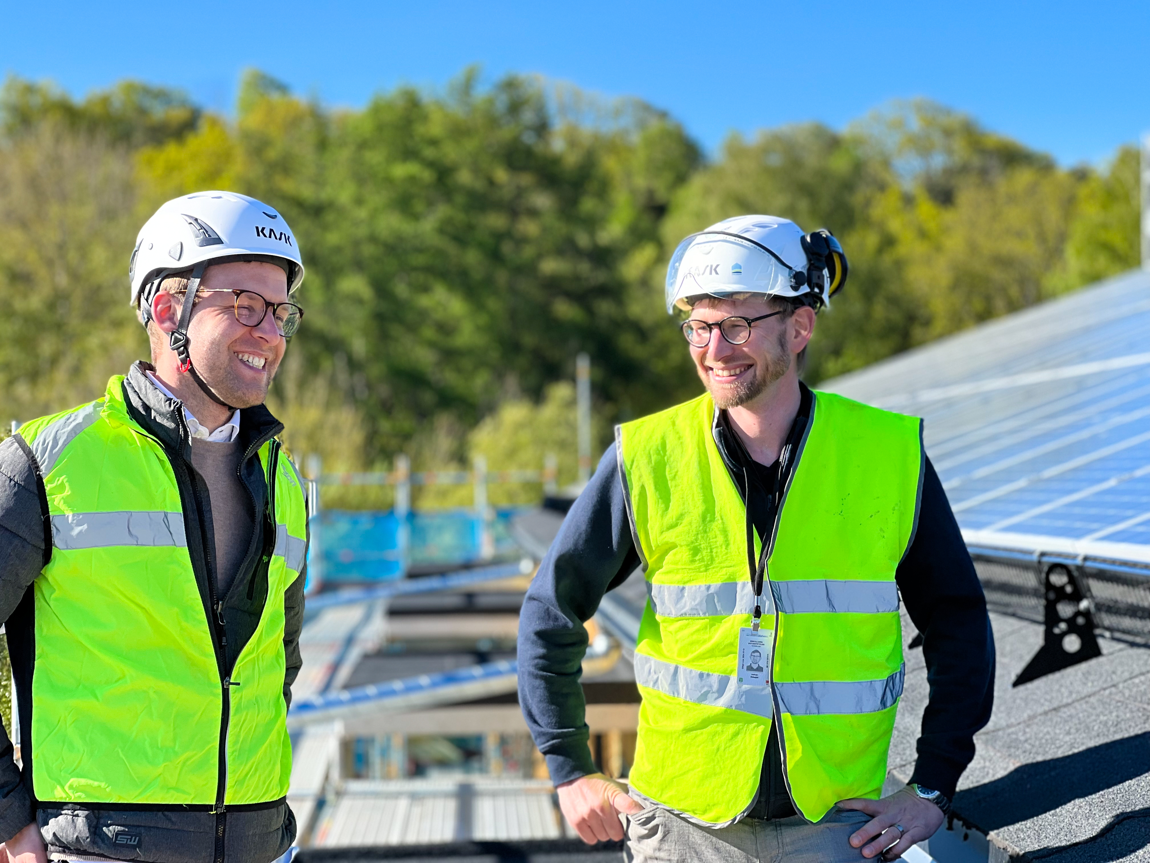 Martin Ydergren, Uddevalla Energi och Andreas Skälegård, Uddevallahem