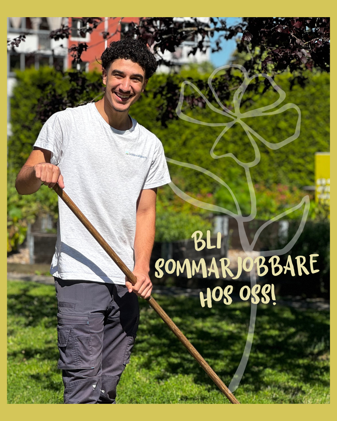 Sommarjobbare på Uddevallahem